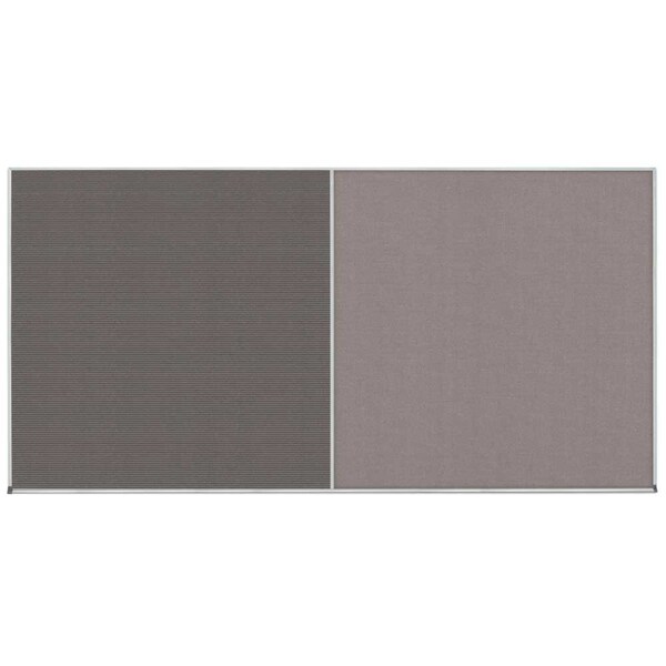 Enclosed Corkboard, 1 Door, 24"x36", 4" Fra